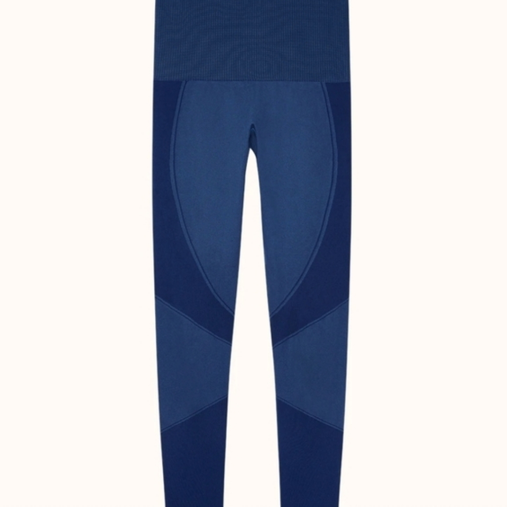New ThirdLove Flex Legging Stellar Blue Seamless Compression High Waist Size XS - Picture 4 of 12